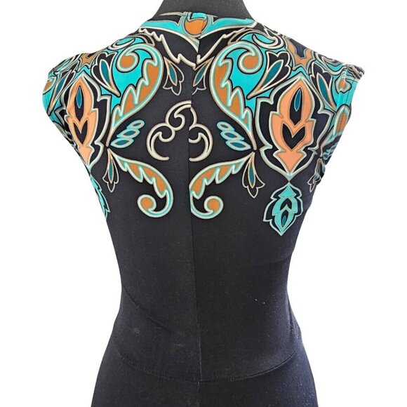 Le Chateau Women's Slip Dress, XXS, Midi Length, Sleeveless V-Neck - Picture 3 of 16